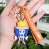 Fashion Cartoon Movie Character Keychain Rubber en Key Ring voor Backpack Jewelry Keychain 083632