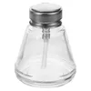 Bottiglie di stoccaggio bottiglia per pompa liquida bottiglia di vetro di smalto per unghie distribuibile (180 ml)