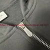 Herren Hoodies Reißverschluss Strickjacke kaputte Planet Hoodie Männer Frauen 1: 1 Hochwertige Streetwear -Kapuzepullover