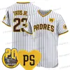 Xander Bogaerts Yuki Matsui 2024 padres Jersey Dylan Cease Fernando Tatis Jr. Manny Machado Joe Musgrove Cronenworth Yu Darvish Kim Nelson Cruz Peralta San Diego