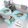 Tapetes de banho Animal tapeo banheiro chuveiro decorativo absorvente peixe tapete de cozinha de cozinha sala de varanda boho