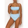 2024 Bikini surdimensionné à taille haute Nouvelle maillot de bain pour femmes en bain à la femme en bain à la femme de bain massif de maillot de bain
