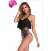 Designer Sexy Bikini Set 2024 Nuovo moda Fashion High Waist Sexy Leaf Edge Swimsuit Swimsuit per Womenladies Sports Stilishonline Flexible Stilishonline in vendita in vendita