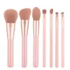 Makeup Brushes 7pcs Soft Fluffy Set for Cosmetics Foundation Blush Powder Power Kabuki Mélanger Brush Brush Beauty Tool