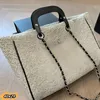 Sac d'épaule concepteur de luxe de haute qualité sac fourre-tout dames sac à épaule grande capacité sac à guichet de mode