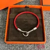 Bracciale designer di qualità a specchio da 12A Donne Bracciale di donne in pelle Curve Cuct Coperio Coppia intrecciata può creare il braccialetto delle stesse dimensioni per uomini e donne il braccialetto