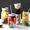 Storage Bottles Canning Mason Jars Glass With Airtight Lids Containers Wide Mouth For Spice Candy Cookie Jam Honey Jar