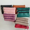 Bolsas de armazenamento 1pcs bolsa de atacado Mulheres carteiras de couro pu de couro mini cartões de cartões moedas curta pequena carteira pequena zíper