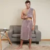 Novo toalhas de banheiro de praia macia de praia Microfiber nadar vestível spa adulto homem homem cara toalha correndo cobertor de viagem de banho de banho de banho