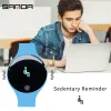 Regarde la marque Sanda Smart Watch Bluetooth multifonction podomètre de la surveillance du sommeil