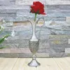 Vazen creatieve zilveren metalen vaas abstracte theepot vorm hydrocultuur bloem arrangement indoor ornament ambacht cadeau home decor modern