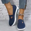 Casual Shoes Mesh Breathable Women Sports 2024 Summer Fashionable Knitted Comfortable Walking Wedge Lightweight Work