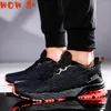 Swobodne buty oddychające dla mężczyzn dla mężczyzn na zewnątrz Air Cushion Sport Sneakers Mens Walking Zapatillas