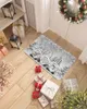 Tappeti natalizi snowflake decorazioni di portiere rosse per la casa navidad ornament regali regali di tappeto per decorazioni per feste di Natale