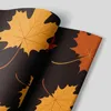 Sfondi autunno carta da parati giallo foglie dorate buccia e mobili a bastone mobili frigorifero mobili in pvc decor