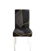 Krzesło obejmują elastyczną okładkę nowoczesną minimalistyczną restaurację Universal Simple Home Decoration Jading Table