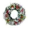 Flores decorativas 20 cm de chão de natal guirlandas penduradas em pendura de oranamentos Decoração de festa alegre para o ano em casa Navidad Sell