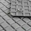 Badmattor PVC Anti-SKID Rektangel Soft Dusch Badrum Massage Matt Sug Cup Non-Slip BathTub Mattor Stor storlek