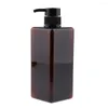 Opslagflessen Lege shampoo met pomp 650 ml hervulbare container voor handzeeplotions vloeibare body Kies kleuren