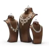 Display Shop Finestra Collana Mannequin gioiello a sospensione per sospensione Orecchini per anelli per shoi di gioielli Scaffali