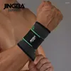 Support de poignet Jingba 1pcs Nylon Bandage de fitness Bandage de protection du groupe de protection Men de tennis Badminton Brace