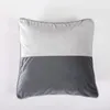 Couvercle patchwork en velours oreil 45x45cm Design d'assouissement de haute qualité décoratif pour le décor de taie d'oreiller de salon canapé