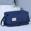 Bolsas de mochila portátil de grande capacidade de higiene pessoal maquiagem de maquiagem grande viagem de viagem molhada e seca lavagem dos homens