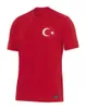 2024 터키 유로 축구 저지 24/25 #3 Demiral #6 Kokcu #9 Enes 축구 셔츠 #10 Calhanoglu #19 Yildiz National Football Uniform