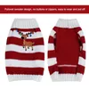 Hondenkleding Kersttrui Dikke Warm gebreide Turtleneck gebreide winterkleding voor kleine medium grote honden modieus