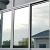 Pencere çıkartmaları hohofilm 1.52x60m rulo gümüş film yansıtılmış yansıtıcı cam folyo ev çıkartması ısı geçirmez yapıştırıcı