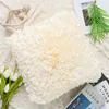 Poduszka okrągła pokrywa kwiatowa 3D Nordic Solid Color rzut w stylu księżniczki sofa sypialnia głowa