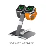 Accessori porta caricatore di alimentazione basare stand di ricarica compatibile con AppleWatch 1/2/3/4/5/SE Doppio Smartwatch Dockt Dockt