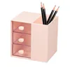 Porta di penna per le scatole di stoccaggio per organizzatori e cassetti Organizzazione Desktop Organizzazione Desktop SCUOLA SCUOLA COSMETICI
