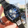 Elegant Mens Sport Top rubber strap quartz watch for Valentine039s day Gift year Christmas present montre6036178