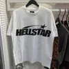 Дизайнерская футболка Hellstar Designer T Рубашки графическая футболка одежда одежда Hipster вымытая