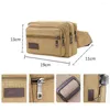 Taillezakken Fashion Bag For Men Canvas Fanny Pack Man Multifunction Pocket Belt Travel Schouder Outdoor Sports Men's