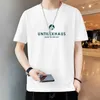 2024 New Summer Mens Short Sleeved T-shirt Cotton Loose Half Top t Bottom Shirt