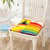 Pillow Colorful Cake Printing Chair Memory Foam Seat S Washable Coat Comfort Chairs Pad For Dining Room Wheelchair Decor