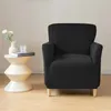 Chair Covers WaterRepellent Armchair Slipcover For LIving Room Elastic Spandex Square Tub Single Sofa Sover Bedroom Office Bar Counter