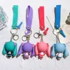 Décompression Toy Creative Cartoon Beauty Doll Sac Hanging Car Key Chain Chain Ring Gift Wholesale