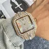 Designer Kajias New Full Full Diamond Steel Band Quartzo Womens Watch YC079