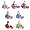 Dog Collars Soft Harness And Leash Set Breathable Comfortable Vest Strap Adjustable Polyester With Traction