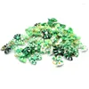 Dog Apparel 30/50 Pc St. Patrick's Day Puppy Hair Bow Rubber Bands Yorkshire Teddy Clover Accessories Pet Supplies Grooming