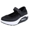 Casual Shoes 2024 Spring Women loafers mode grunt höjd ökar promenad sneakers bekvämt gungande