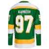 Gdsir New Wholesale 2023 ED Ice Hokey Minnesota 97 Karprizov Top Haftery Jersey Personal Custom Imię i numer