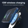 Chłodnicy x13 telefon chłodnicy chłodnicy magnetyczna uchwyt magnetyczny bezprzewodowa ładowarka półprzewodnik Gra Fan Fan na żywo Wspornik RGB 7Blade wentylator typu typu