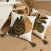 Kudde Napearl Autumn Leaves broderade stilfodral täcker soffa soffa 45x45cm heminredning