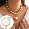 Colliers pendants à la mode et exquise Cyber-style multicouche Collier d'amour détachable pour les femmes bijoux Gift