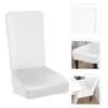 Chair Covers Cover Backrest Seat Dining Table Waterproof PU Pad Decorations Protective