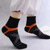 Chaussettes masculines 3 paires de haute qualité hommes coton sports noirs décontractés couvrant l'été absorbant la sueur respirante mâle sock sokken